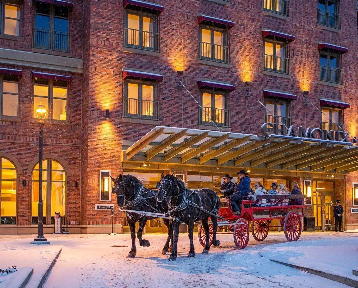 Chamonic Winter Sleigh Ride