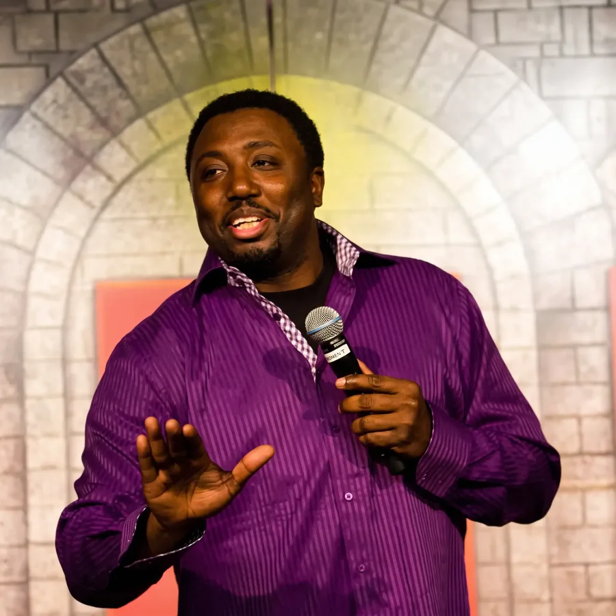 Comedian Louis Johnson